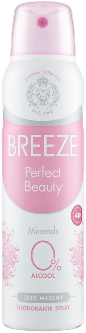 Deodorante spray breeze perfect beauty ml 150