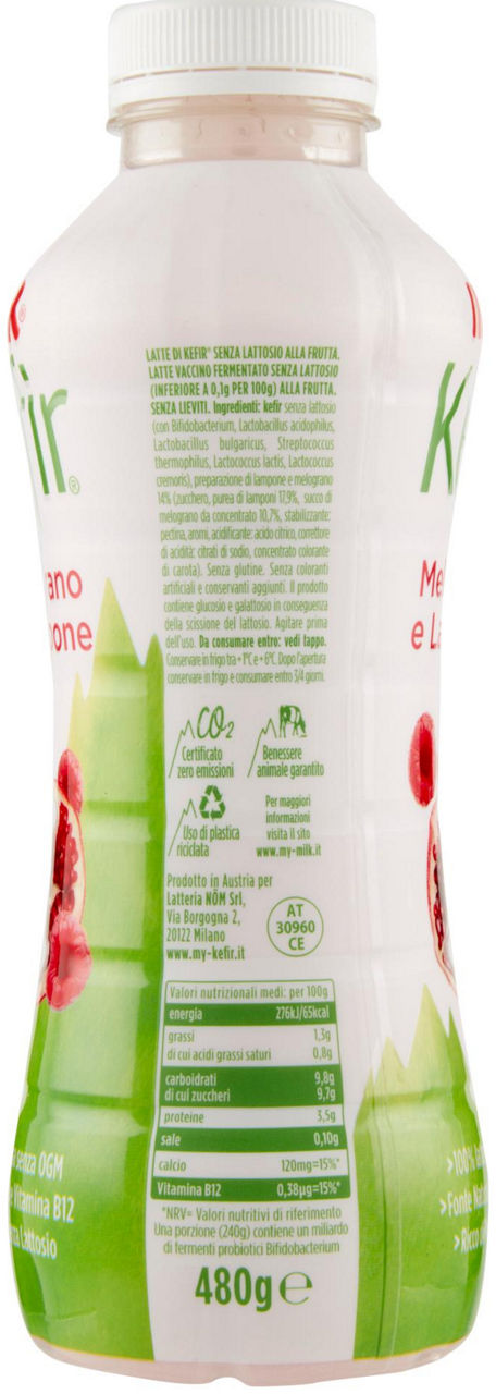 Kefir da bere al melograno e lampone 480 gr - Immagine 31