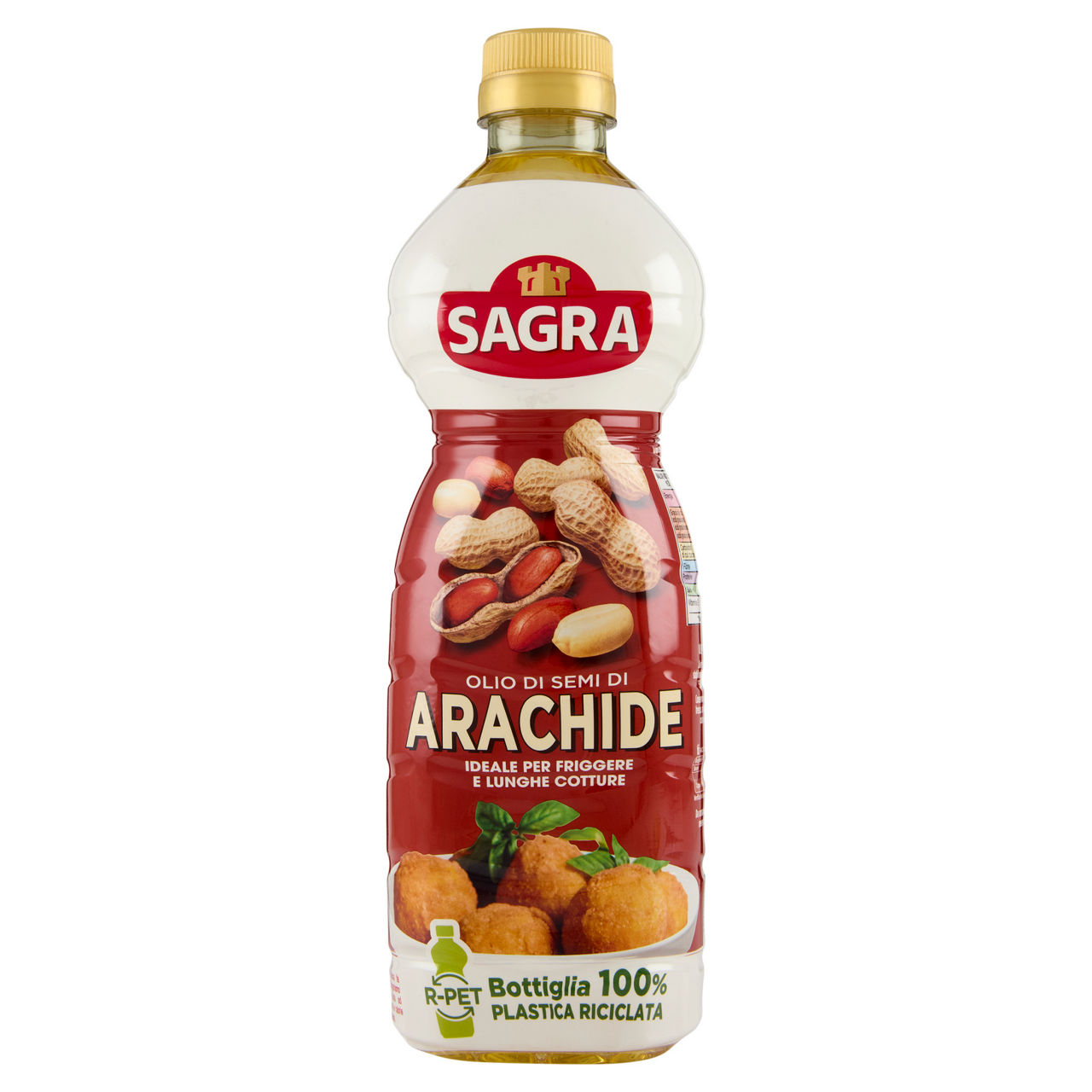 Olio di semi arachide sagra btg.pet lt.1