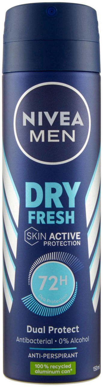 Deodorante spray uomo dry fresh 150 ml