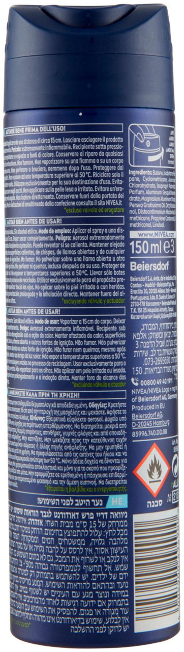 Deodorante spray uomo dry fresh 150 ml - Immagine 21