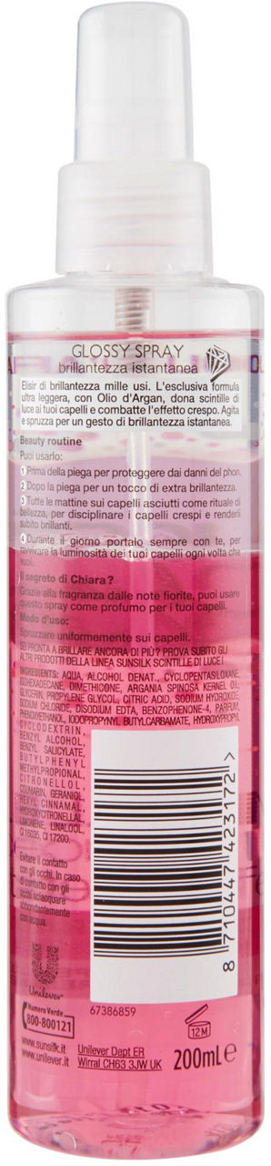 SPRAY SUNSILK SCINTILLE DI LUCE ML200 - Immagine 21