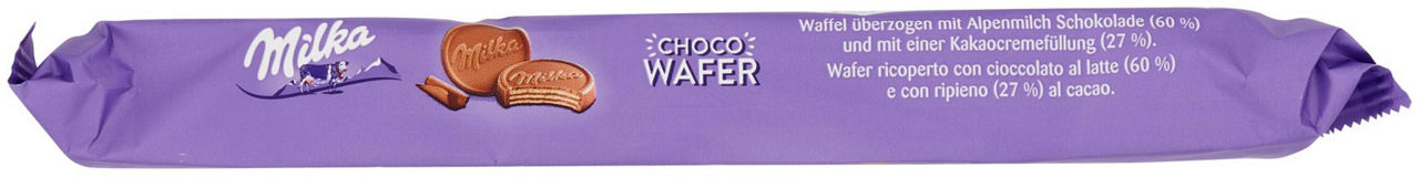 Choco Wafer, merenda al cioccolato al latte - 180g - 4
