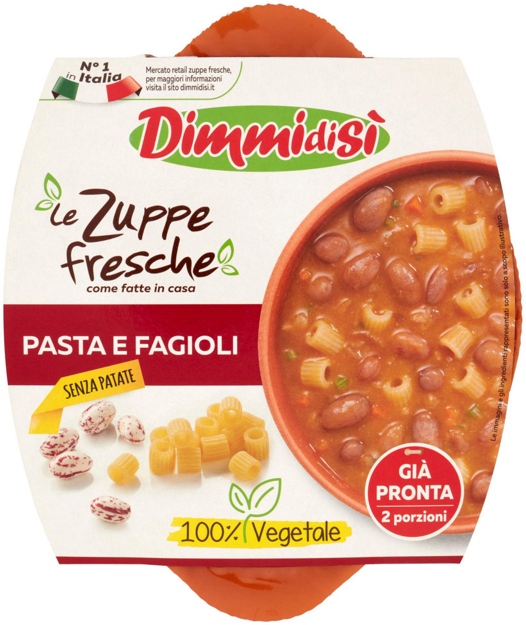 Zuppa di pasta e fagioli 620 gr - Immagine 01