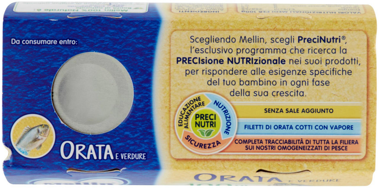 Omogeneizzato di orata e verdure 2 pz x 80 gr - Immagine 41