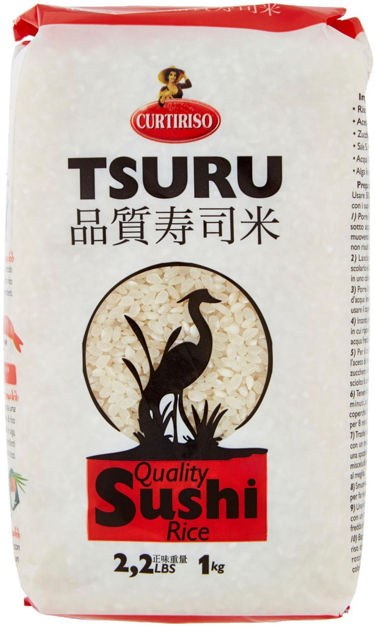 Riso per sushi Tsuru - 5 Kg