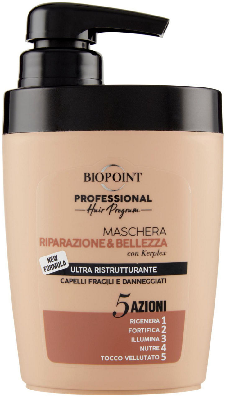 Maschera biopoint hair program rip & bellezza ml 300