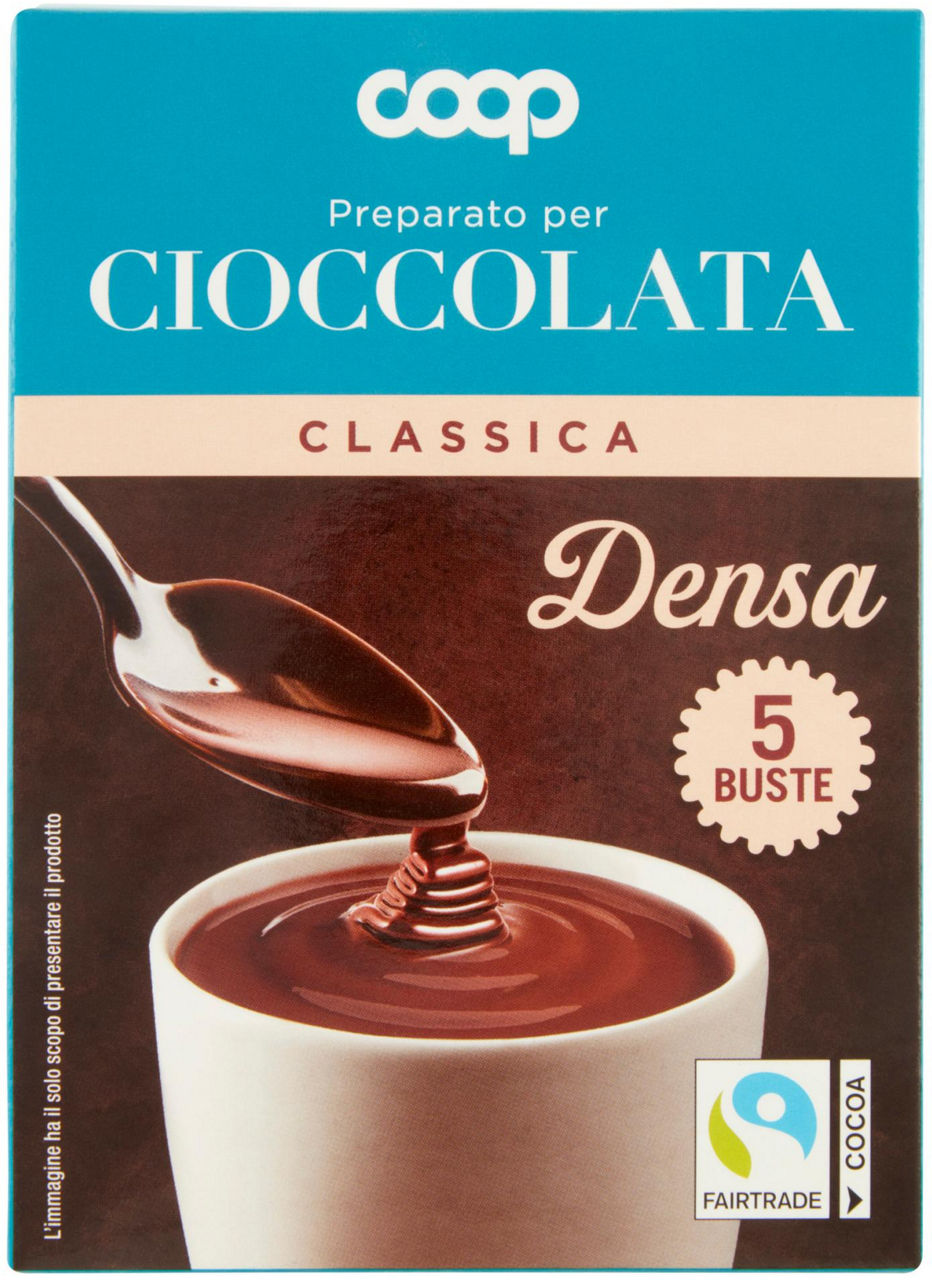 Cioccolata densa monodose coop 5 buste g 25 scatola g 125