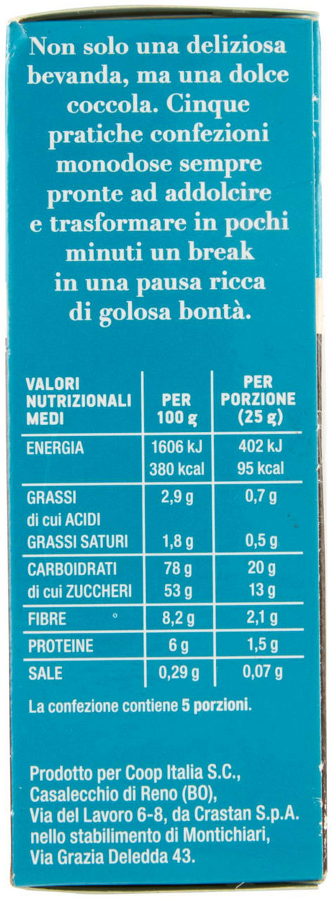 CIOCCOLATA DENSA MONODOSE COOP 5 BUSTE G 25 SCATOLA G 125 - Immagine 31