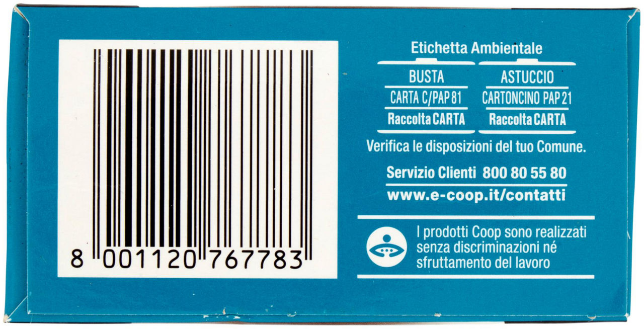 CIOCCOLATA DENSA MONODOSE COOP 5 BUSTE G 25 SCATOLA G 125 - Immagine 51