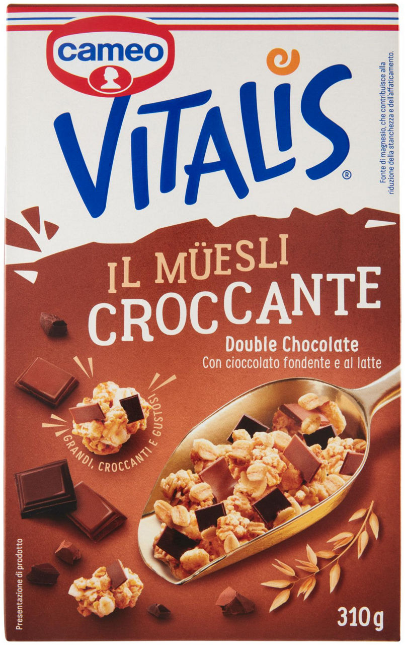 Fitness Cioccolato Al Latte Cereali Integrali Con Fiocchi Al Cioccolato 375  G -  