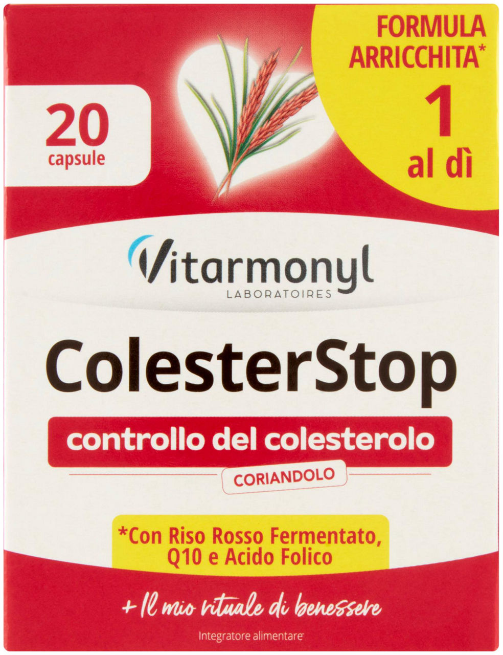Integratore colesterstop vitarmonyl g 7,3