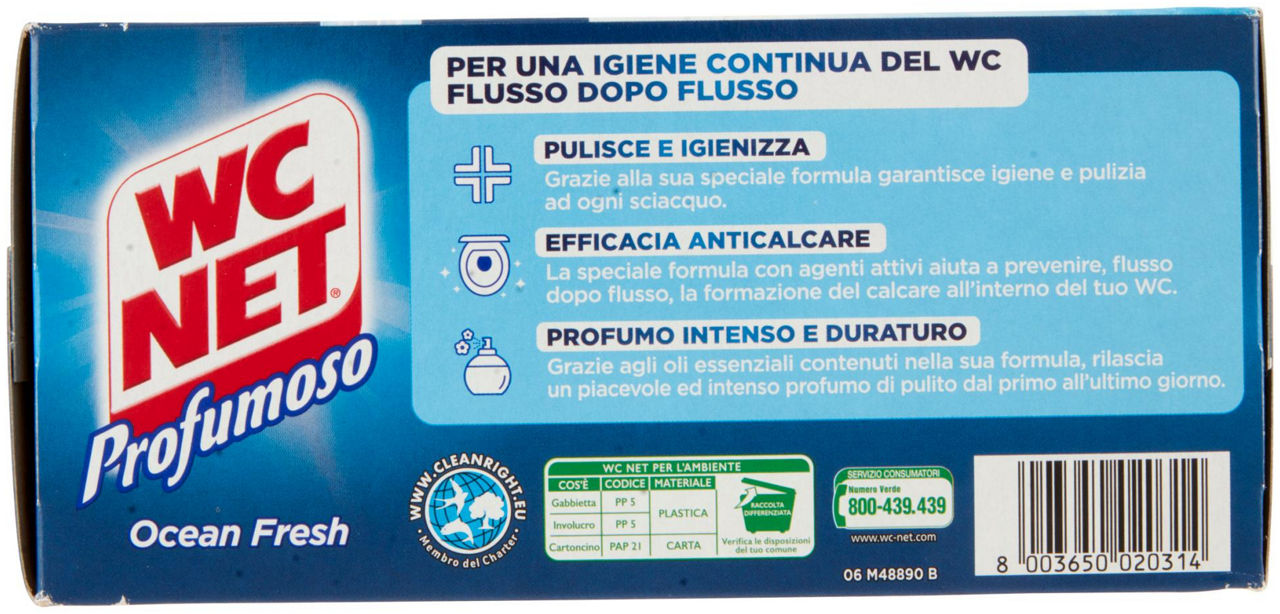 Tavoletta wc profumoso ocean fresh 4 pz - Immagine 41