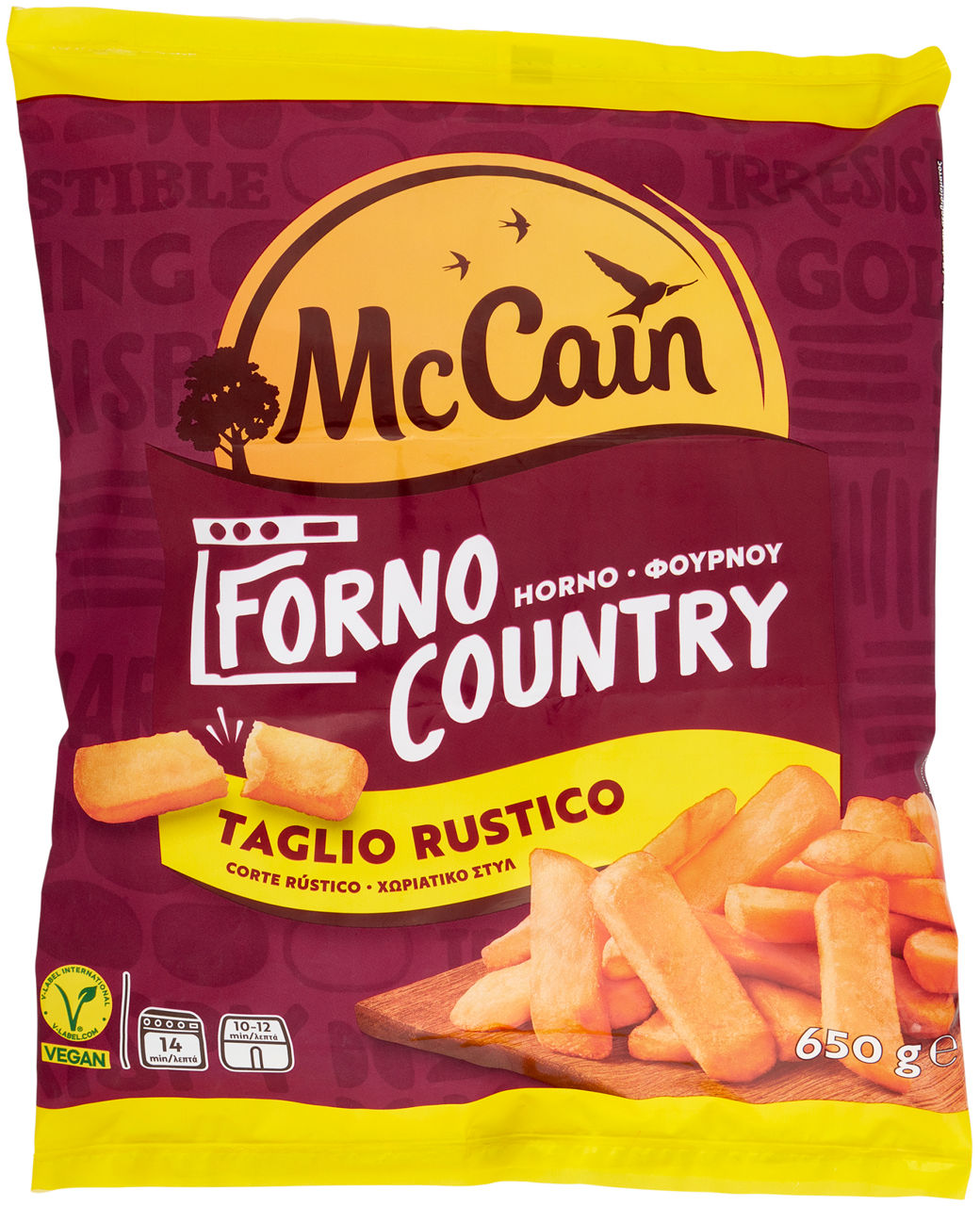 Patate forno country mccain busta g 650