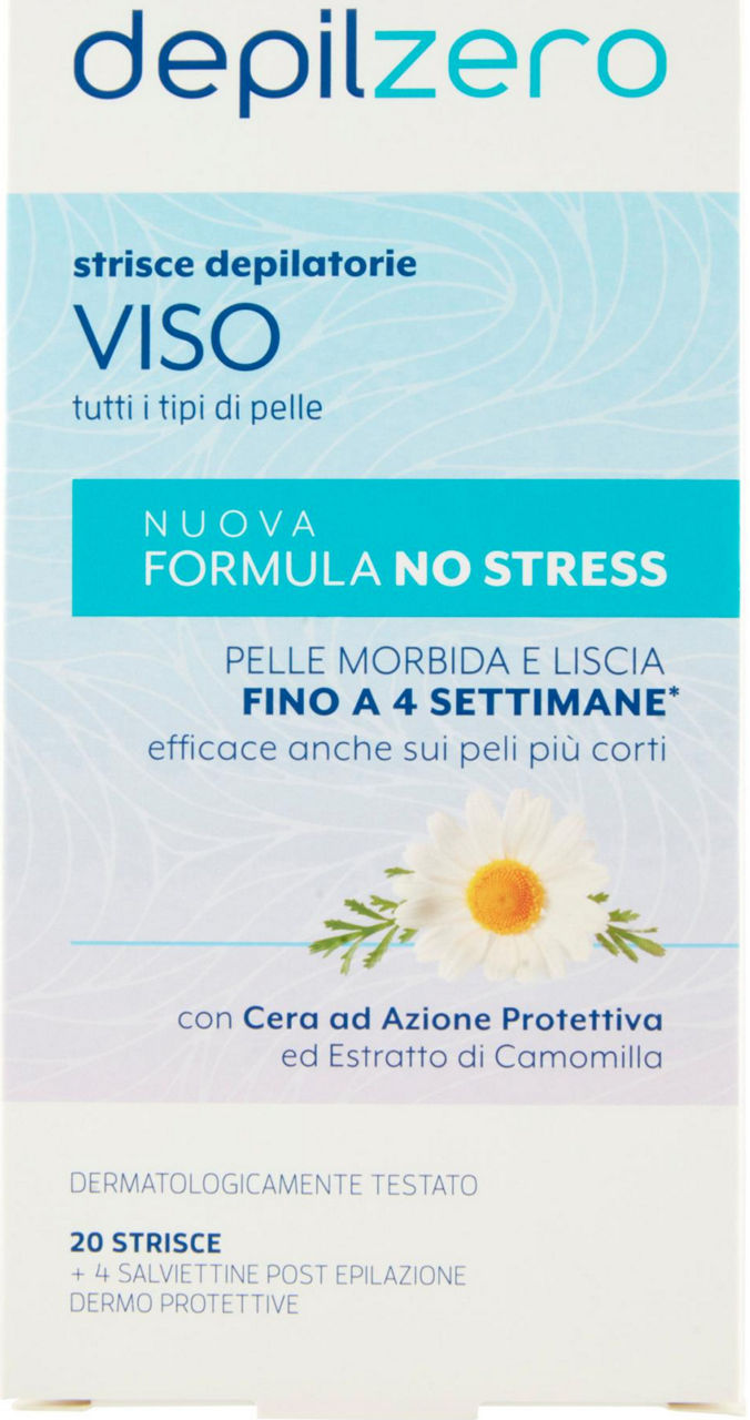 Strisce viso e bikini depilzero pz.20