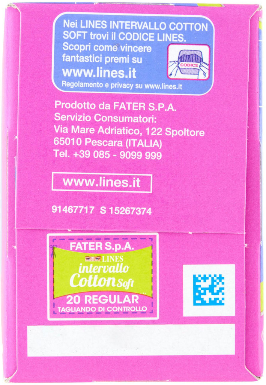 PROTEGGI-SLIP LINES INTERVALLO COTTON SOFT FRESH DISTESO PZ.20 - Immagine 11