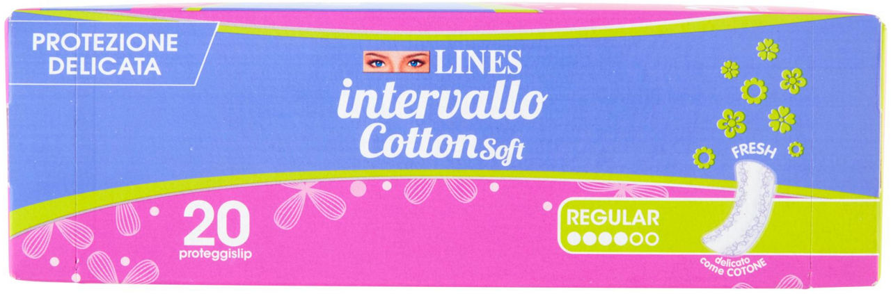 PROTEGGI-SLIP LINES INTERVALLO COTTON SOFT FRESH DISTESO PZ.20 - Immagine 41