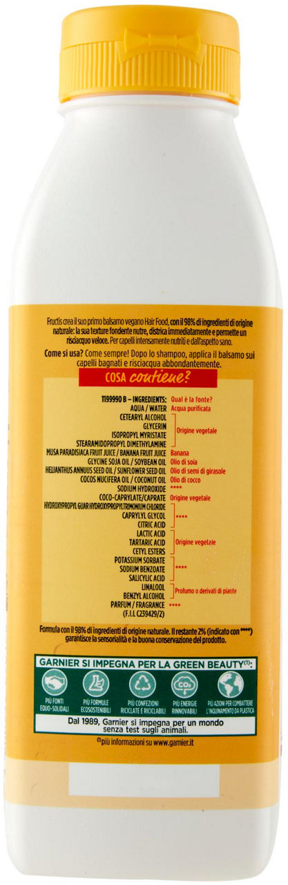 Balsamo nutriente hair food banana 350 ml - Immagine 21