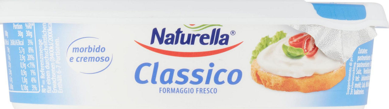 FORMAGGIO FRESCO CLASSICO NO OGM NATURELLA VASCHETTA G 200 - Immagine 51