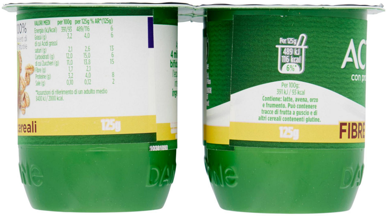 Yogurt fibre kiwi e cereali 4 pz da 125 gr - Immagine 31