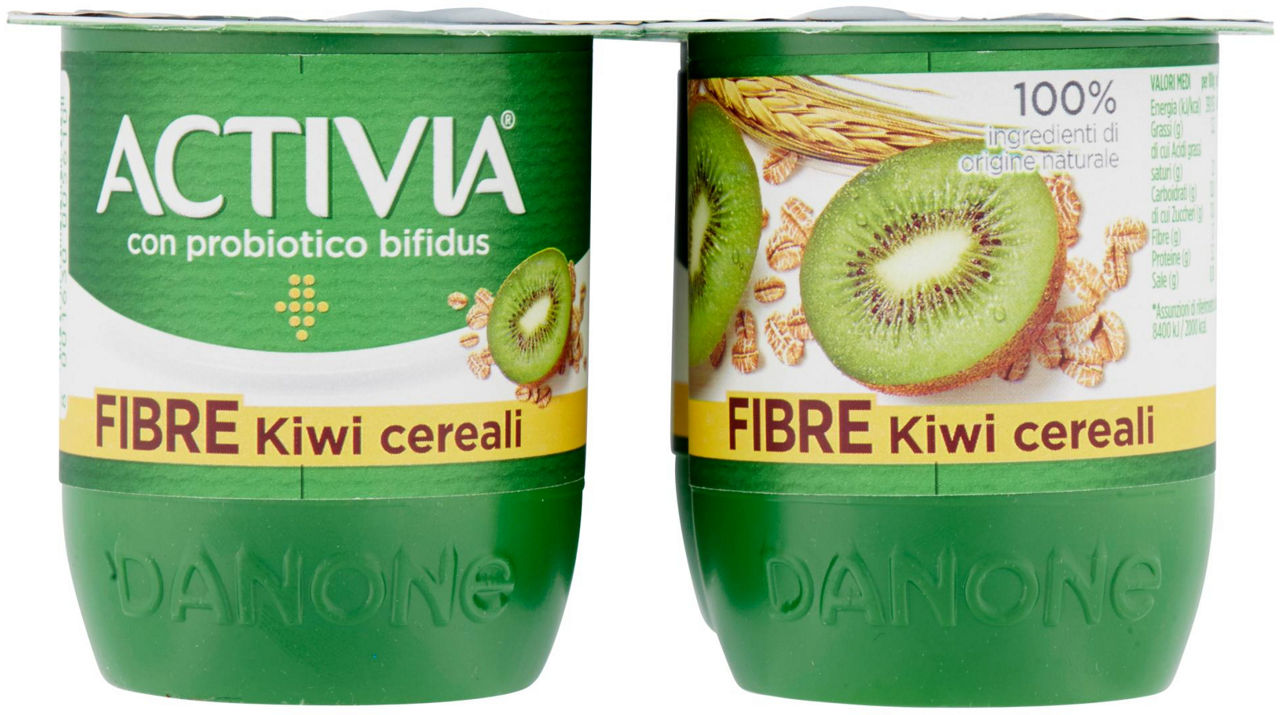 Yogurt fibre kiwi e cereali 4 pz da 125 gr - Immagine 51