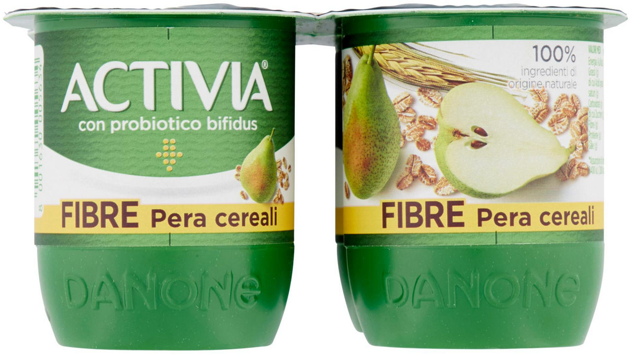 Yogurt fibre pera e cereali 4 pz da 125 gr - Immagine 51