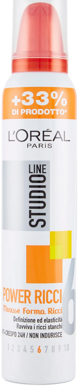 Studio line mousse forma ricci spray bombola ml.200