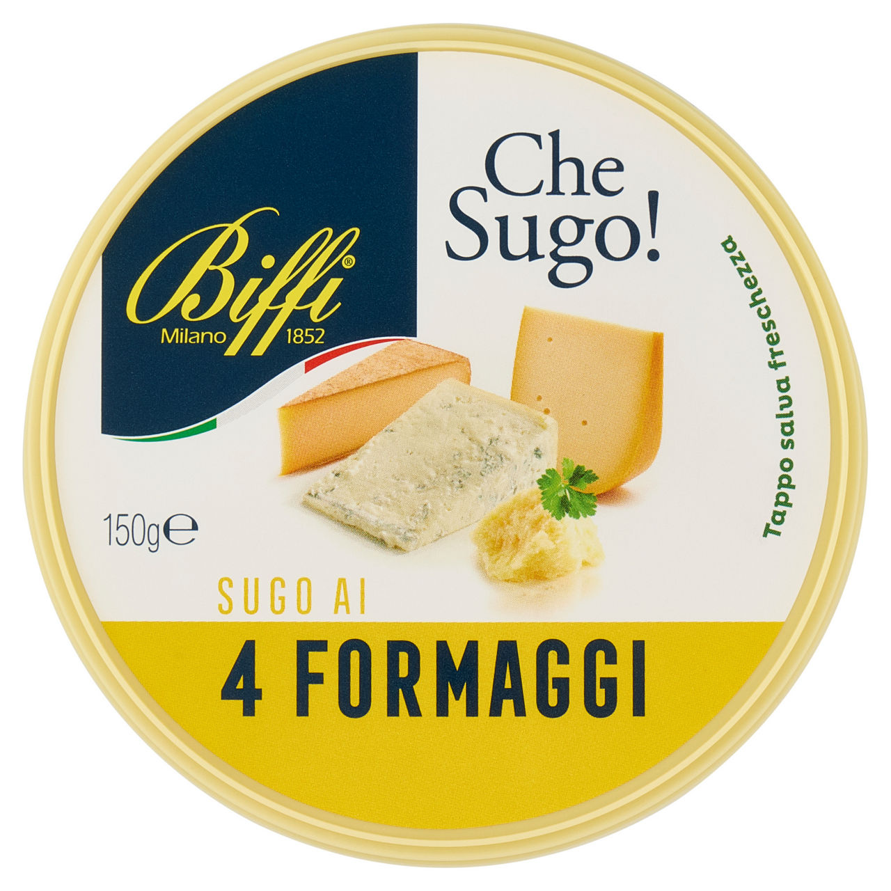 Sugo fresco ai quattro formaggi 150 gr