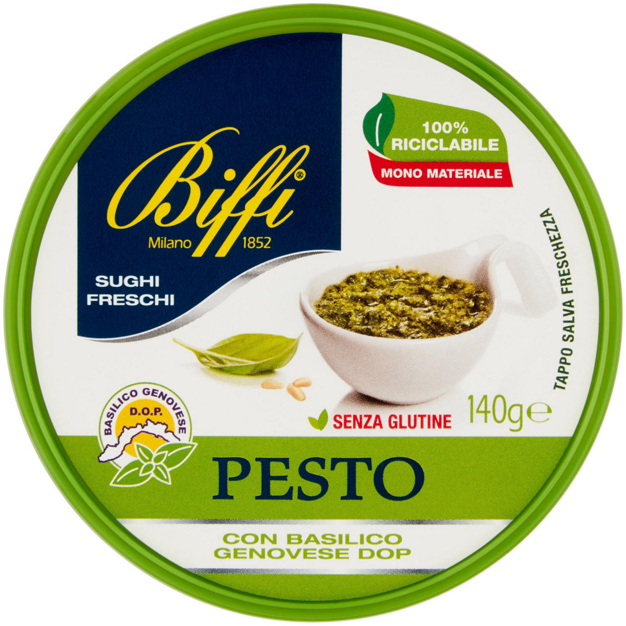 Pesto fresco alla genovese biffi vaschetta g 140