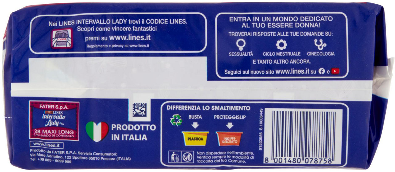 PROTEGGI-SLIP LINES INTERVALLO LADY MAXI LONG SCATOLA PZ.28 - Immagine 51