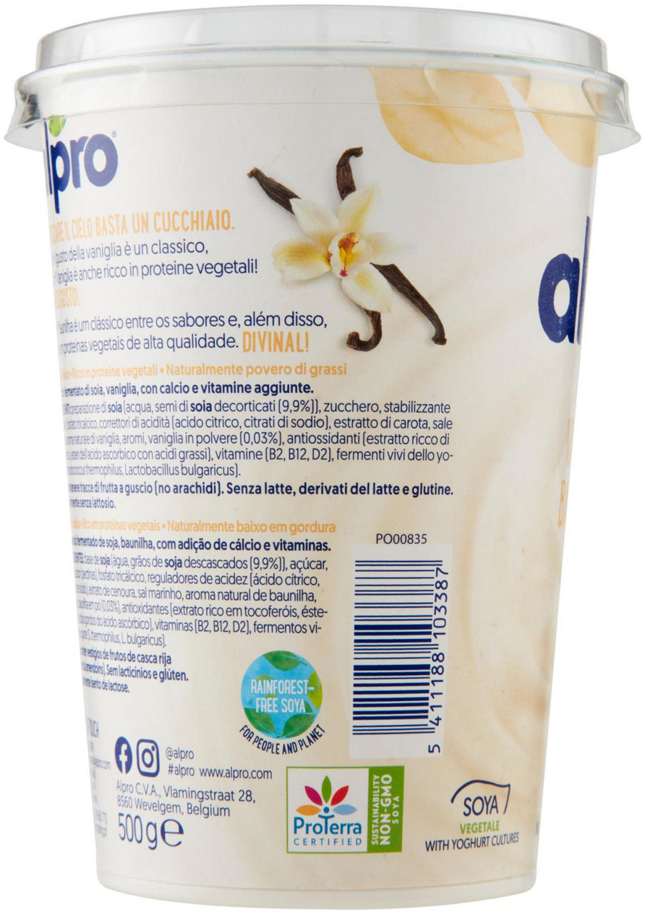 Yogurt vegetale alla vaniglia 500 gr - Immagine 11