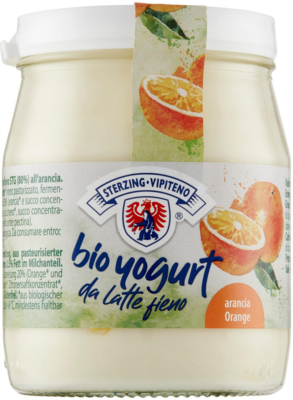 Yogurt bio arncia intero vipiteno vaso vetro g 150