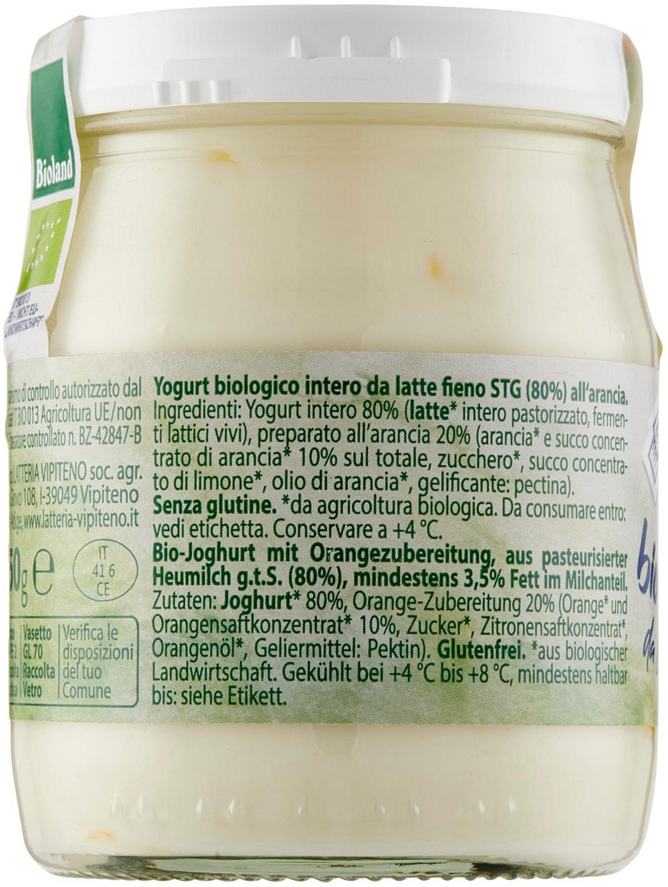 Yogurt da latte fieno bio 150 gr - Immagine 11