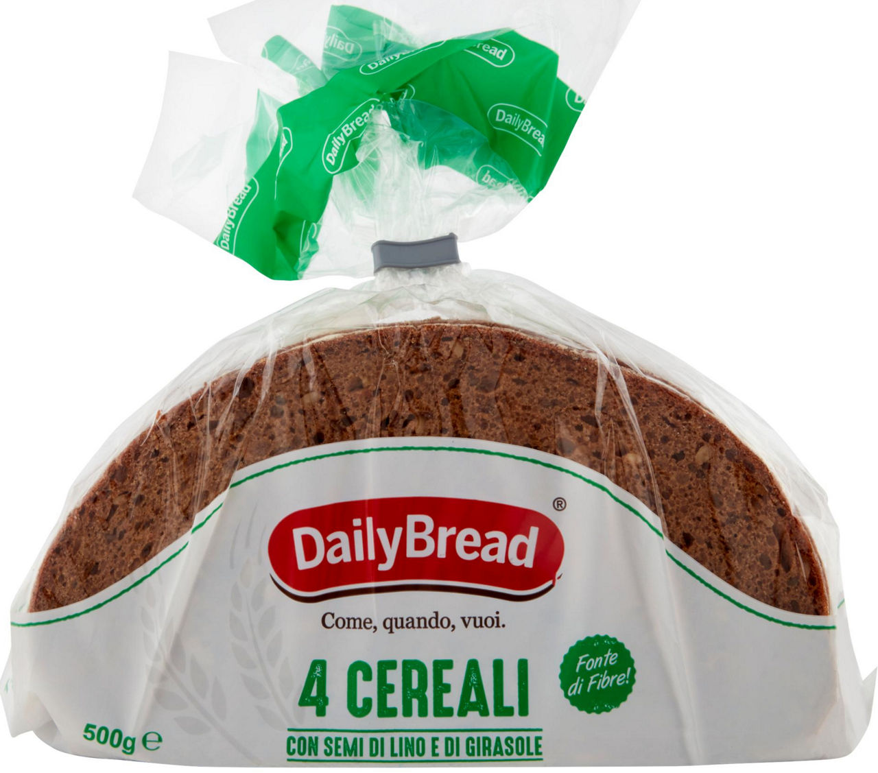 Pane 4 cereali daily bread sacchetto gr.500