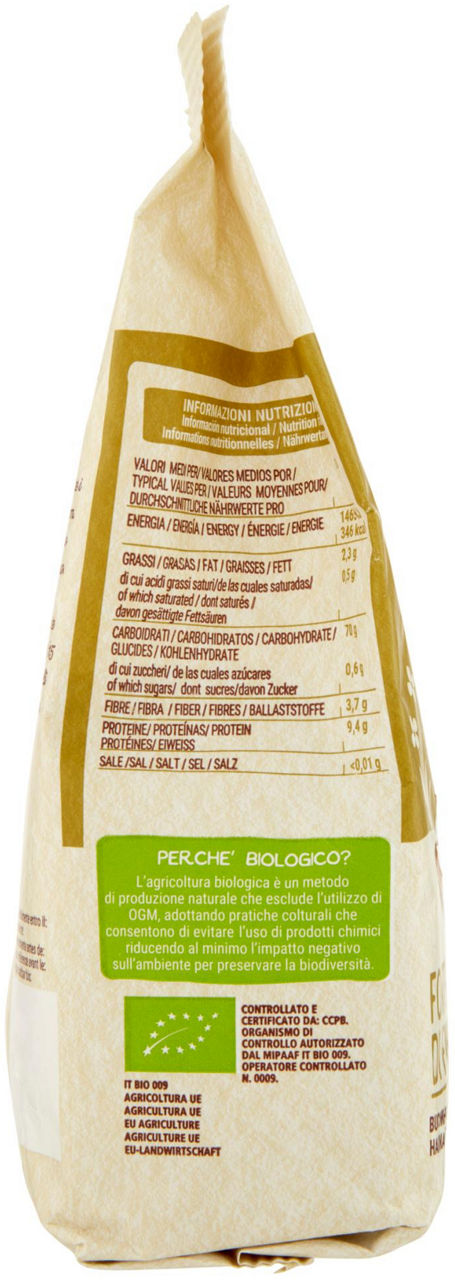 FARINA GRANO SARACENO FINE BIO SENZA GLUTINE SARCHIO SACCHETTO G 500 - Immagine 11