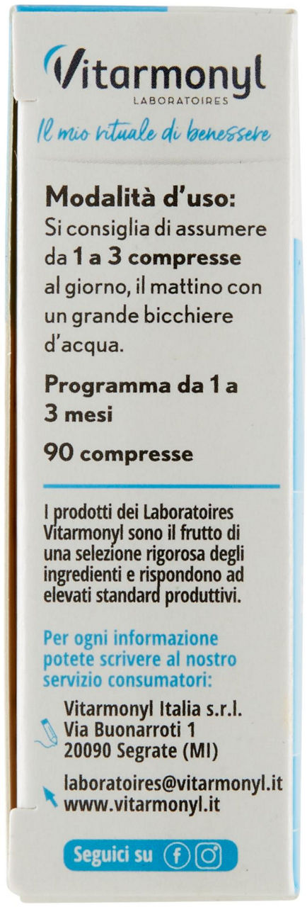 INT.VITAMINA B12 VITARMONYL SCATOLA 90 COMP.GR.7,2 - Immagine 11