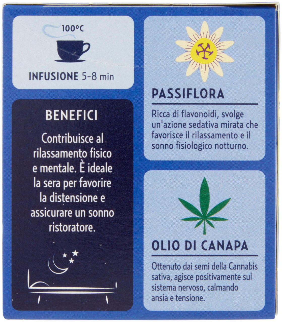 TISANA BUONANOTTE PLUS CON PASSIFLORA E CANAPA POMPADOUR SC G 39,6 - Immagine 31