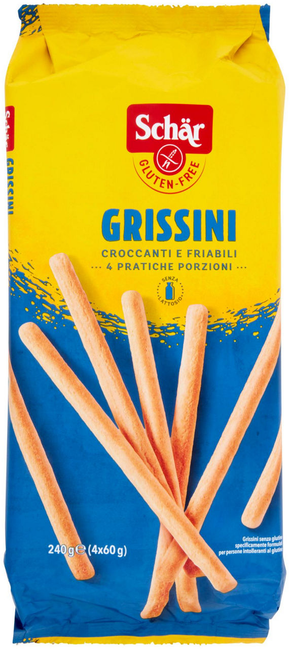 Grissini senza glutine schar flow pack gr 240