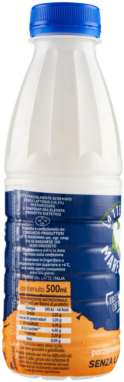 Latte parzialmente scremato di maremma 500 ml - Immagine 11