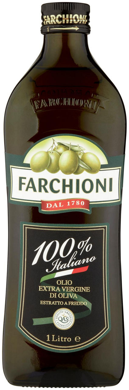 Olio extravergine farchioni 100% italiano lt 1