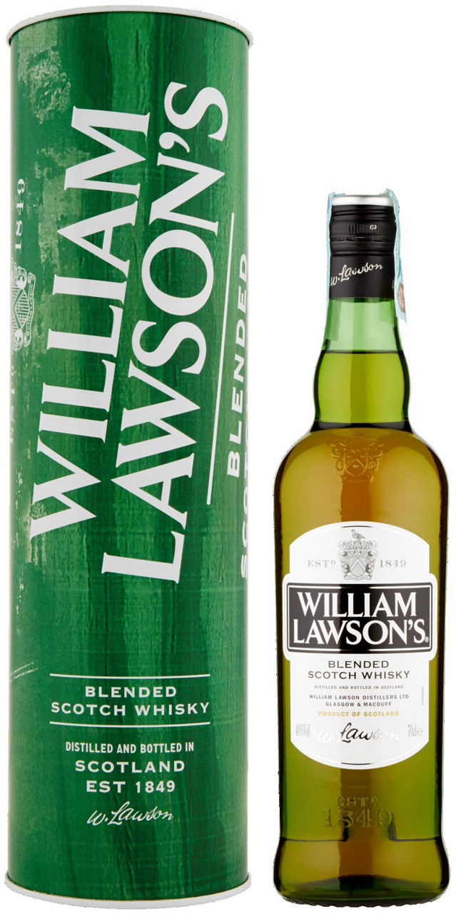 Whisky william lawson s astuccio f.b. 40 gradi bottiglia ml.700