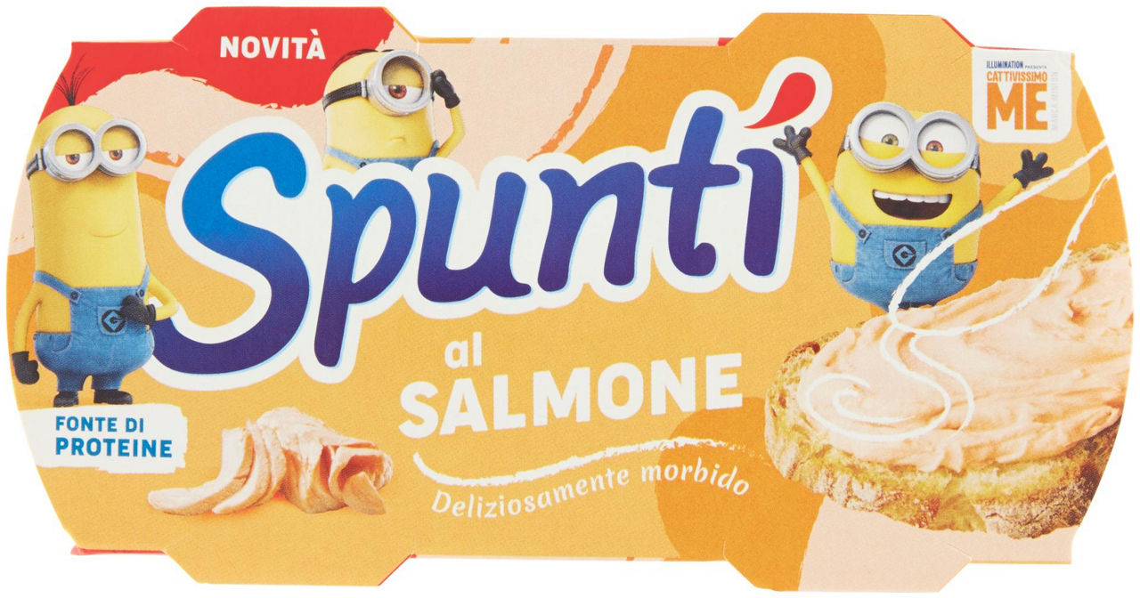 Snack spunti' al salmone 84g x 2