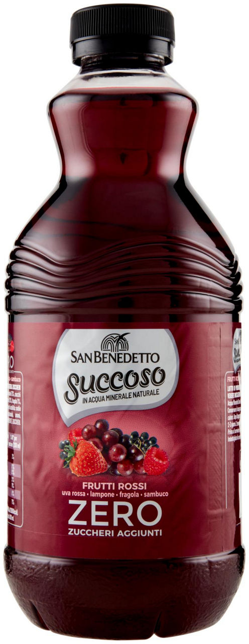 SUCCOSO ZERO FRUTTI ROSSI SAN BENEDETTO PET ML 900 - Immagine 01