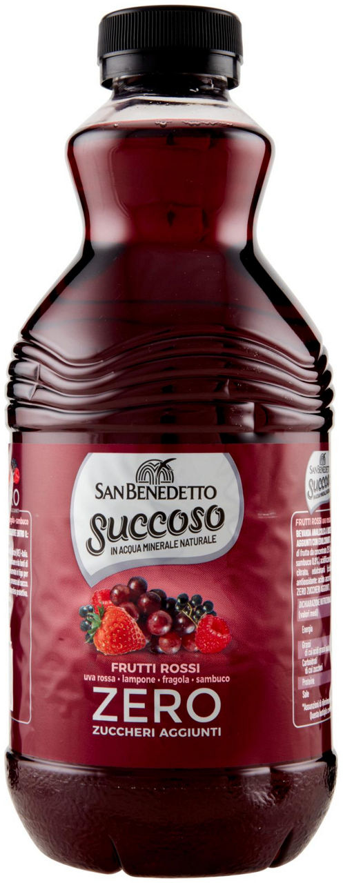 SUCCOSO ZERO FRUTTI ROSSI SAN BENEDETTO PET ML 900 - Immagine 21