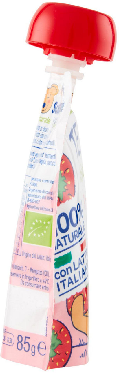 Yogurt pouch bio alla fragola 85 gr - Immagine 11