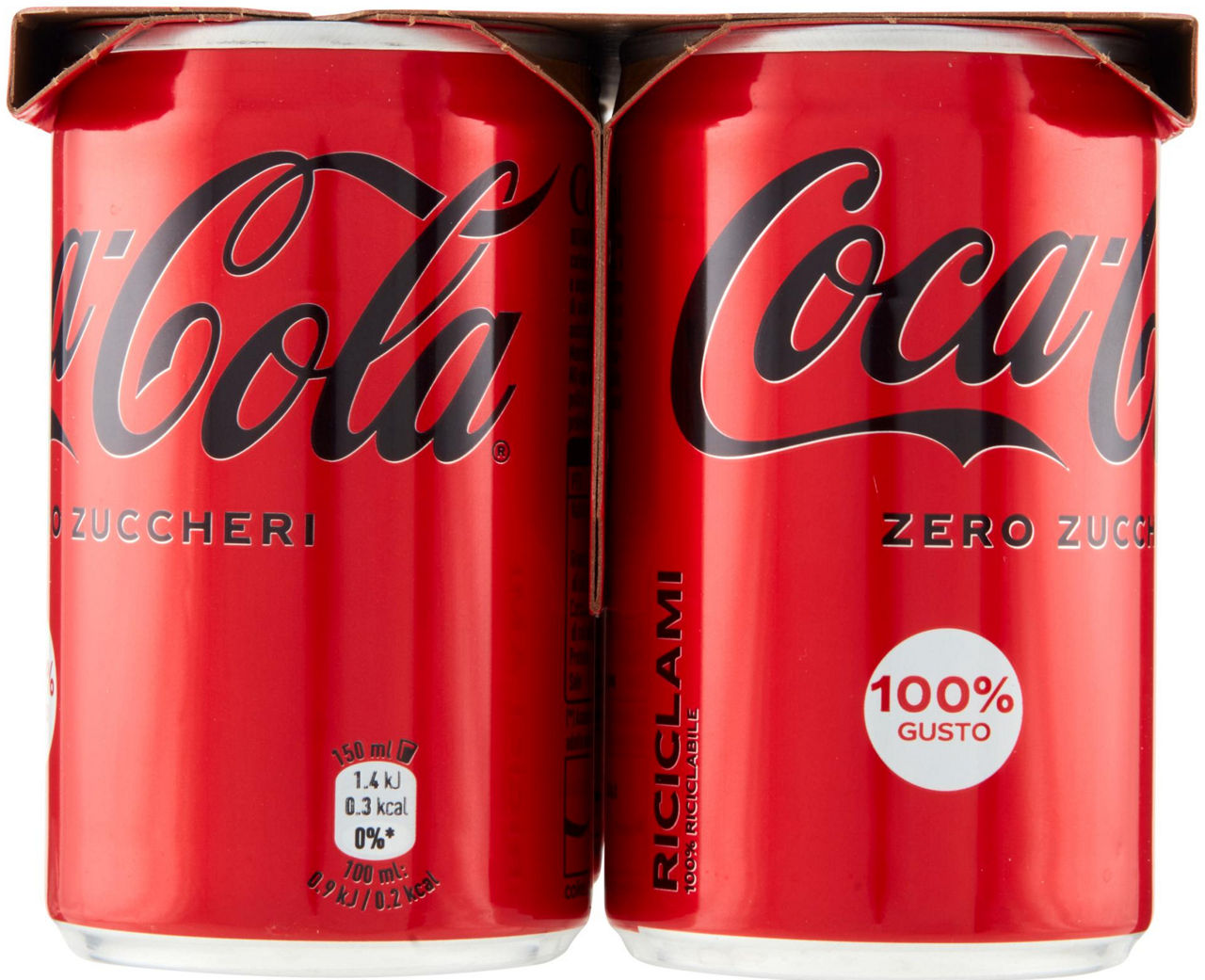 Coca cola zero zuccheri in lattina 6 pz x 150 ml - Immagine 31