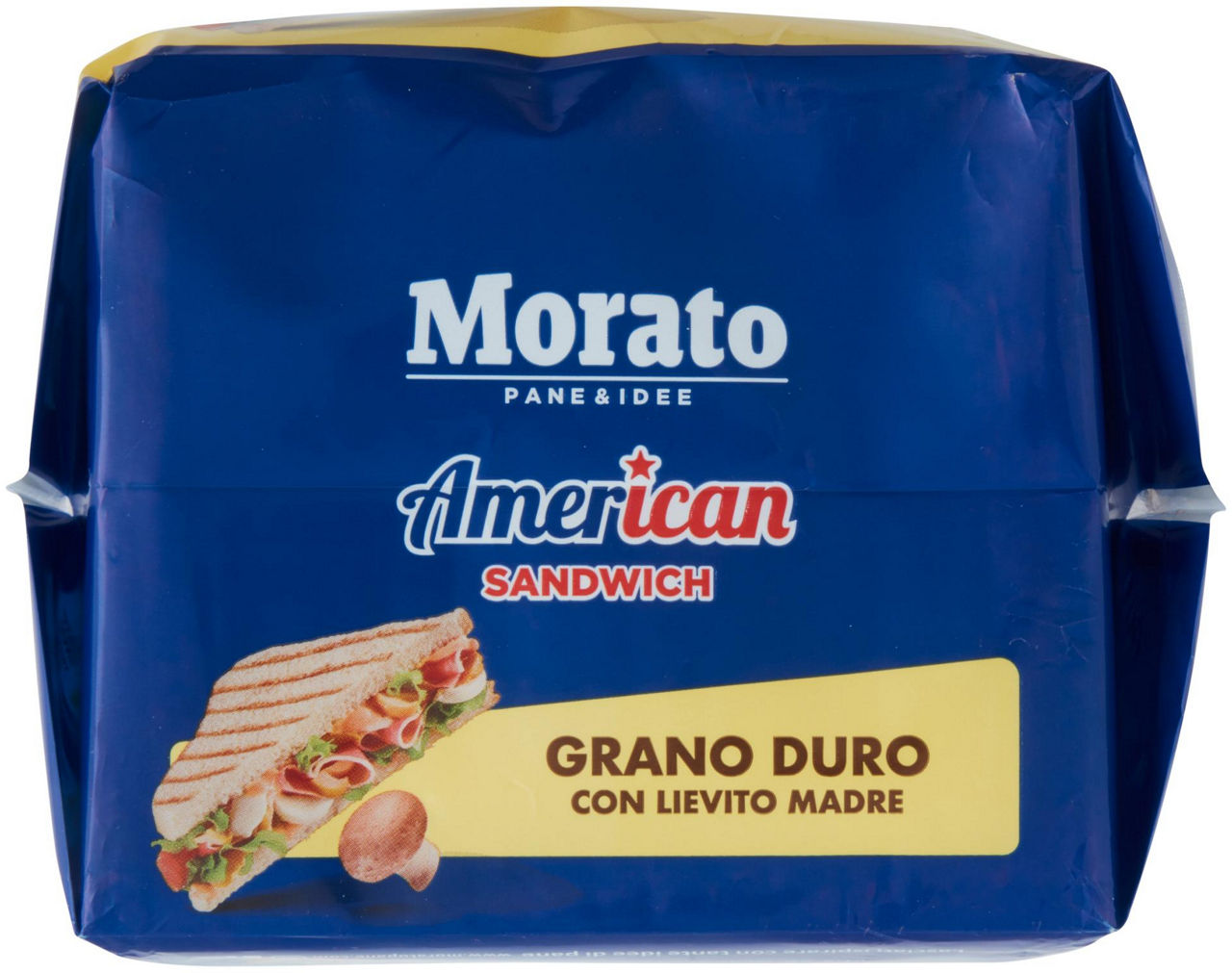 AMERICAN SANDWICH PANE GRANO DURO SOLO C/OLIO OLIVA MORATO SACCHETTO G 550 - 5