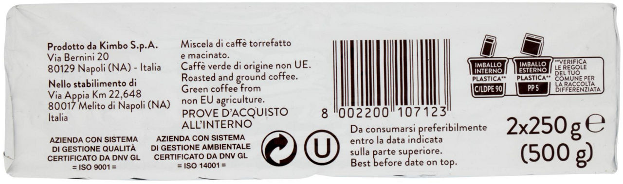 Caffè macinato gusto di napoli 2 pz x 250 gr  - Immagine 51