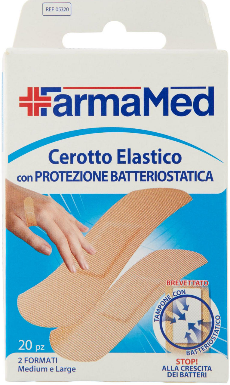 Cerotti farmamed abatox elastici 2 formati pz. 20