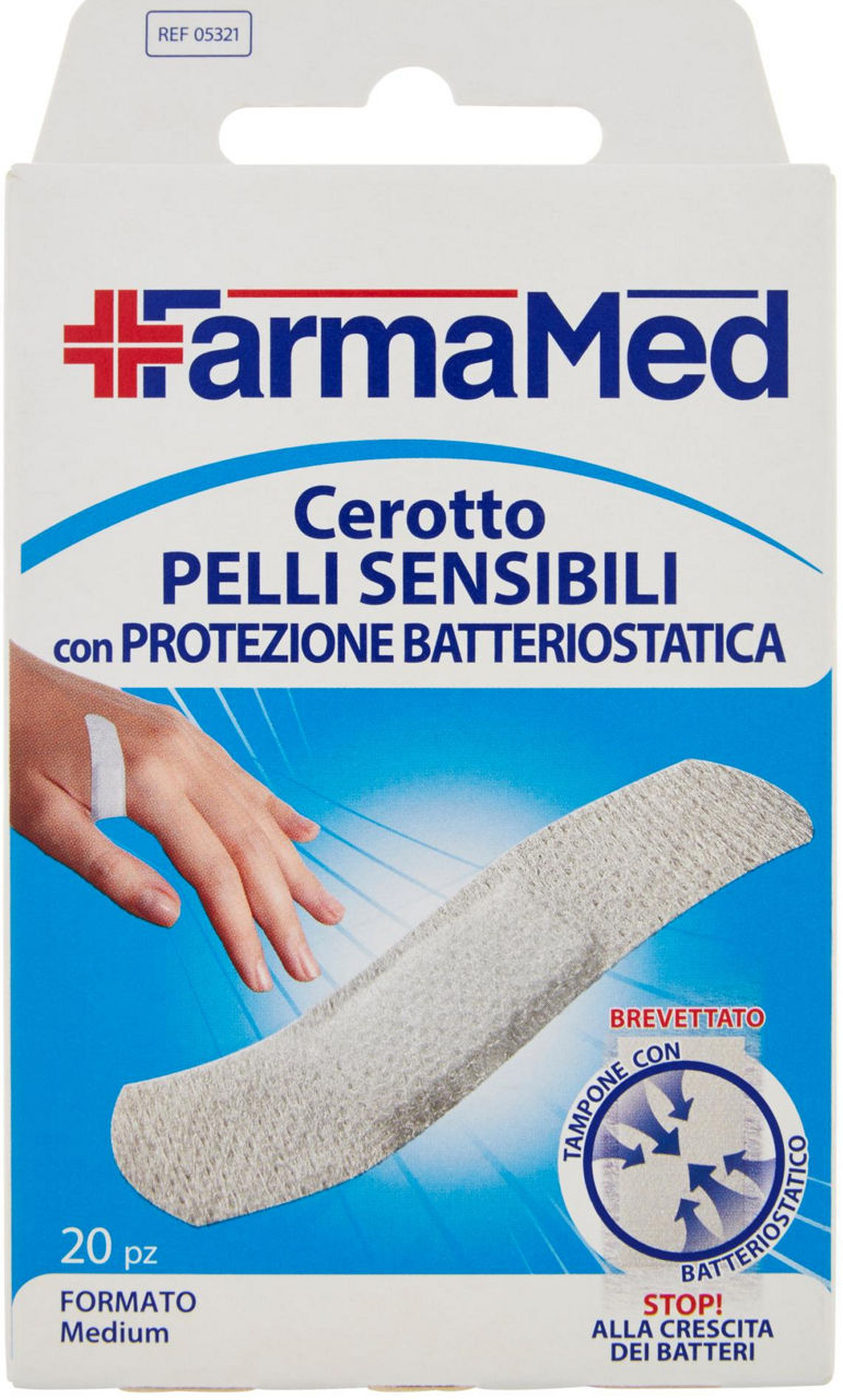 CEROTTI FARMAMED ABATOX PELLI SENSIBILI 1 FORMATO MISURA M PZ. 20 - 0
